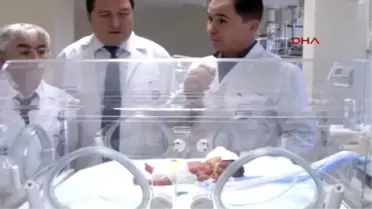 Kayseri Dünyada İlk: 750 Gram Doğan Bebeğin Kalbindeki Delik Ameliyatsız Kapatıldı