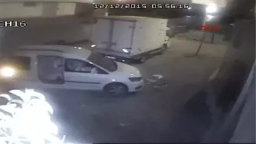 Tekstil Firmasındaki Hırsızlık Güvenlik Kamerasında