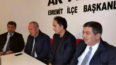AK Parti Milletvekilleri Edremit'e Çıkarma Yaptı