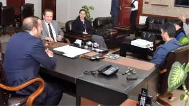 Konak Hastanesi'nden Başkan Toltar'a Ziyaret
