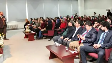 Prof. Dr. Güven Çankaya GAÜN'de Konferans Verdi