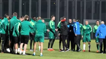 Bursaspor'da Hamzaoğlu İlk Antrenmanına Çıktı