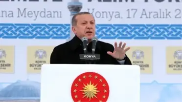 Cumhurbaşkanı Erdoğan Konya'da