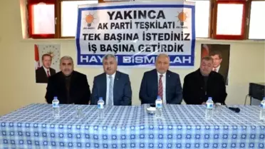AK Parti Yakınca'da Mahalle Toplantısı Düzenlendi