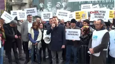 Tgs'den 'Gazeteciler Serbest Bırakılsın' Eylemi
