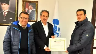 Akşehir Belediyesi'ne Tüik'ten Teşekkür Belgesi