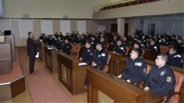 Belediye Özel Güvenlik Görevlilerine Dolandırıcılık Eğitimi