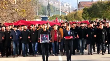 Şehit Uzman Çavuşu 5 Bin Hemşehrisi Uğurladı