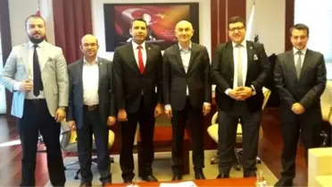 Genç Tümsiad'tan Rektör Tamer Yılmaz'a Ziyaret