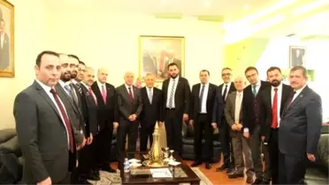 Müsiad Heyeti'nden Kto'ya Nezaket Ziyareti