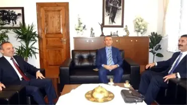 Kaymakam Sırmalı, Meslektaşlarını Ağırladı