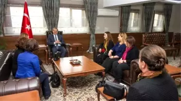 Van Sanayici ve İş Kadınları Derneği'nden Vali Taşyapan'a Ziyaret