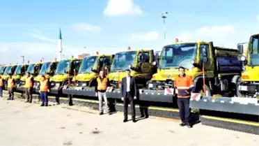 Büyükşehir Belediyesi, Tam Donanımlı Araç Filosuyla Göreve Hazır