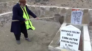 Kahramanmaraş Ölmeden Arazisine Mezarını Yaptı