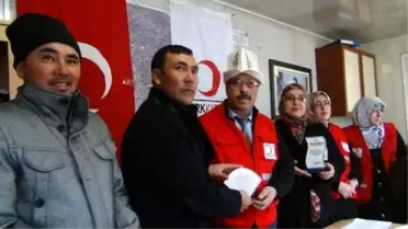 Kızılay'ndan 152 Kişiye Nakdi Yardım