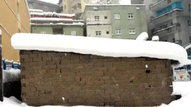 Şırnak'ta Kırsalda Kar Kalınlığı 1.5 Metreyi Geçti