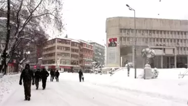 Zonguldak'ta Kar Hayatı Olumsuz Etkiledi