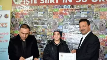 Kursiyerlere Sertifika Dağıtıldı