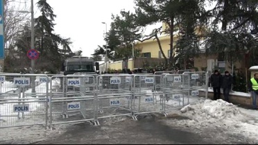 Suudi Arabistan Konsolosluğu Önünde İdam Protestosu