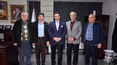 Göynücekliler Derneği Yeni Yönetimi Başkan Bakıcı'yı Ziyaret Etti