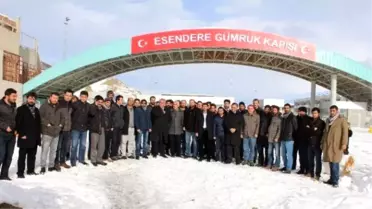 Yüksekova'da Sınır Kapısı Açıklaması