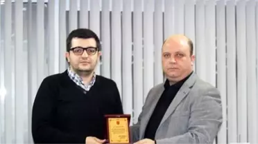 Yarımsever İş Adamına Gaziler Derneği'nden Teşekkür Plaketi
