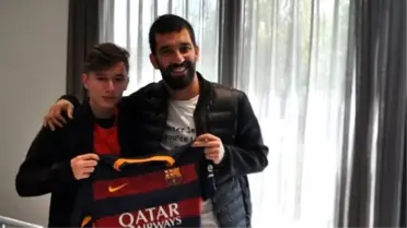 Arda Turan'dan Altıntepsili Genç Futbolcuya Tavsiyeler