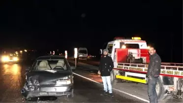 Saray'da Trafik Kazası: 1 Yaralı