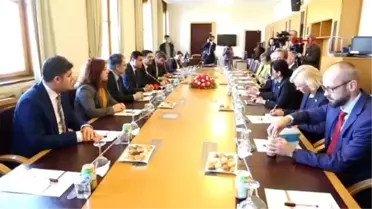 Demirtaş, Norveç Dışişleri Bakanı'nı TBMM'de Kabul Etti