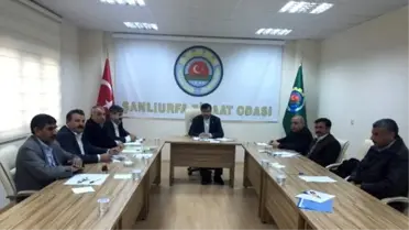 Şanlıurfa Ziraat Odası Bakan Çelik'e Sunulmak Üzere Çiftçi Sorunlarını Raporlaştırdı