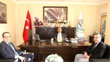 Ziraat Bankası Şube Müdüründen Başkan Culha'ya Ziyaret