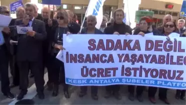 Antalya Memurlar Bordro Yaktı