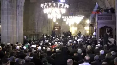 Erzurum'da 483'üncü 'Binbir Hatim' Duası Ulu Cami'de Yapıldı