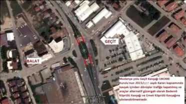 Geçit Kavşağı'na Köprülü Kavşak Yapılacak