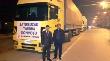 Yardım Tırları Bayırbucak Türkmenleri İçin Yola Çıktı