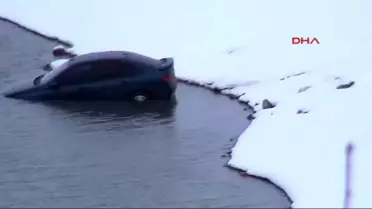 Gezerken Aracıyla Baraja Uçtu