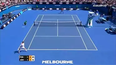 Ferrer Steve Johnson'ı 3 Sette Yıktı