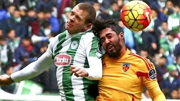 Torku Konyaspor, Kayserispor'u 1-0 Mağlup Etti