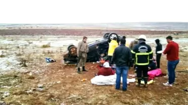 Şanlıurfa'da Otomobil Takla Attı: 3 Ölü, 5 Yaralı