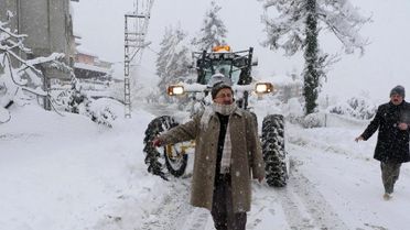 Trabzon'da Kar Yağışı