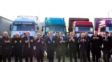 Bayırbucak Türkmenlerine 14 Tır Dolusu Yardım