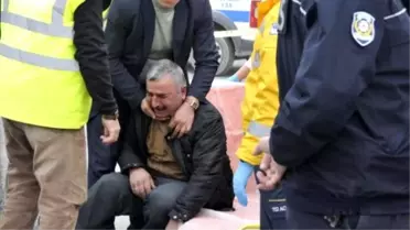 Otobüse Çarpan Motosiklet Sürücüsünün Başı Koptu