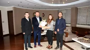 Başkan Doğan'a Ziyaretler Devam Ediyor