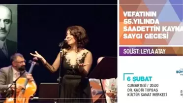 Sadettin Kaynak'a Saygı Gecesi