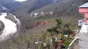 Bulancak'ta Heyelan