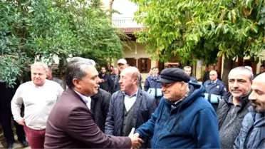 Uysal Kaleiçi'nde Halkla Buluştu