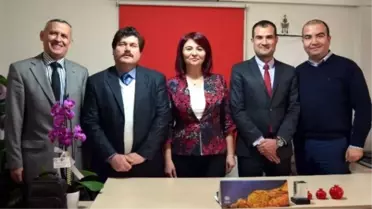 Adü Basın ve Halkla İlişkiler Müdürlüğü'nden Agc'nin Yeni Yönetimine Ziyaret