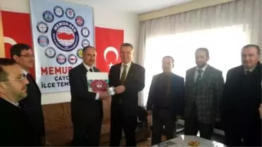Başkan Kantarcı'dan Memur-sen'e Ziyaret