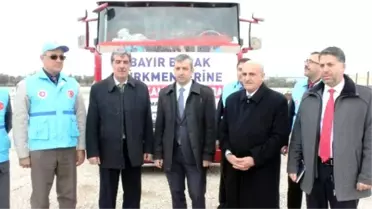 Diyanet Vakfı'nın Yardım Tır'ları Kilis'e Ulaştı