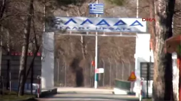 Edirne Yunanlı Çiftçiler Sınır Kapılarını Kapattı